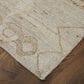 Feizy Kasbah 5"6" x 8"6" Beige and Multicolor Area Rug, , large