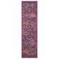 Safavieh Madison MAD144F 2"3" x 12" Fuchsia and Blue Runner, , large
