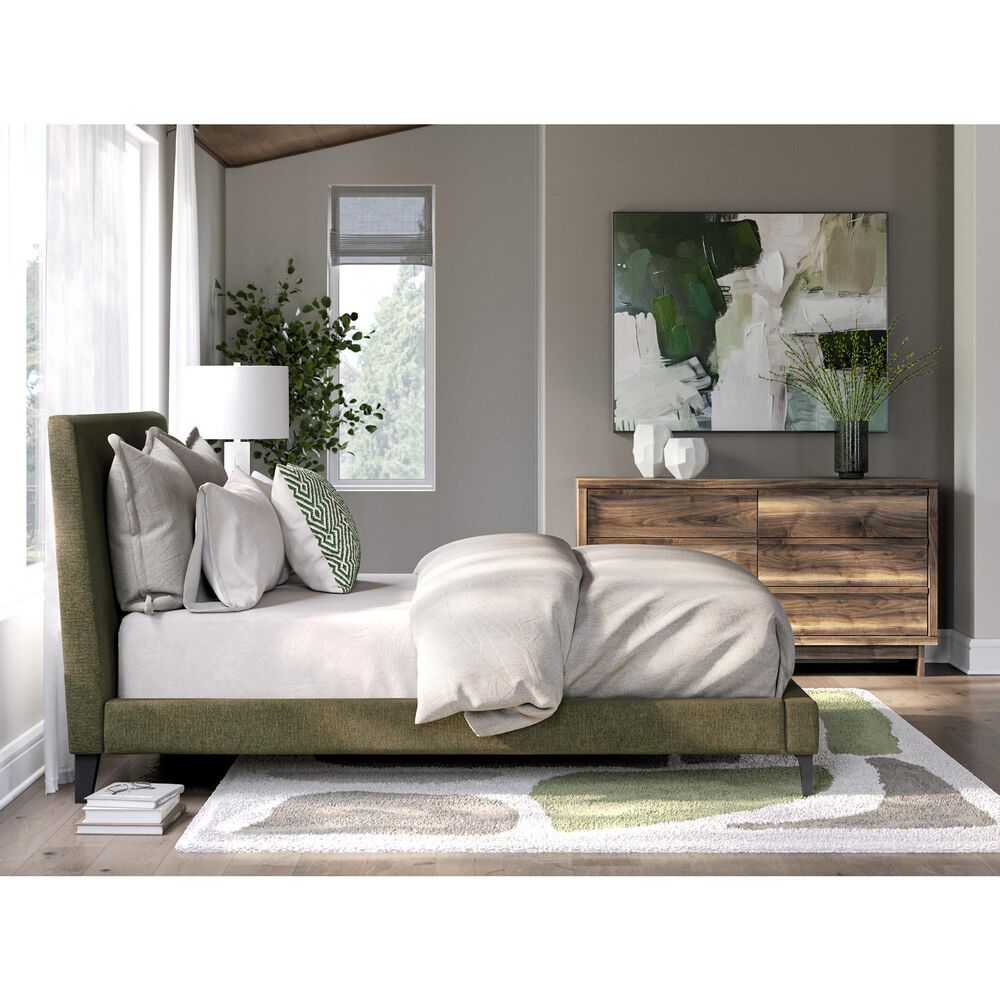 Ashley Chirason 62&quot; 6-Drawer Dresser and Mirror in Brown, , large