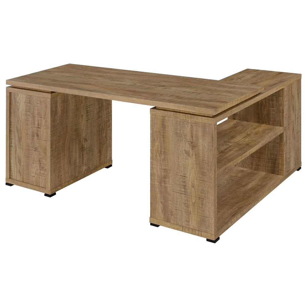 Pacific Landing Yvette L-Shape Computer Desk in Mango, , large