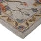 Feizy Fallon Gray and Multicolor 9" x 12" Area Rug, , large
