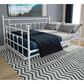 DHP Mia Full Daybed with Trundle in White, , large
