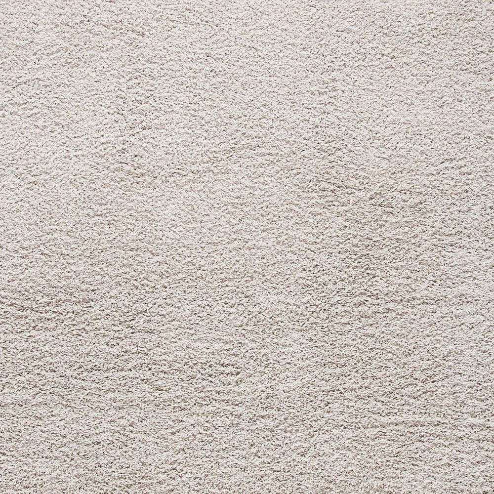 Safavieh Venus Shag 5&#39;3&quot; Round Taupe Area Rug, , large