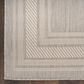 Nourison Horizon HOZ03 Grey 9" x 12" Indoor/Outdoor Area Rug, , large