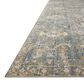 Chris Loves Julia x Loloi Rosemarie 9" x 12" Sand and Lagoon Area Rug, , large