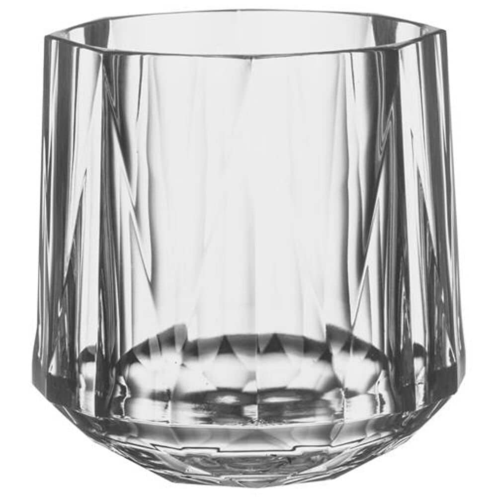 LeadingWare Crystal Diamond 12 Oz Double Old Fashioned Tumbler in Clear, , large