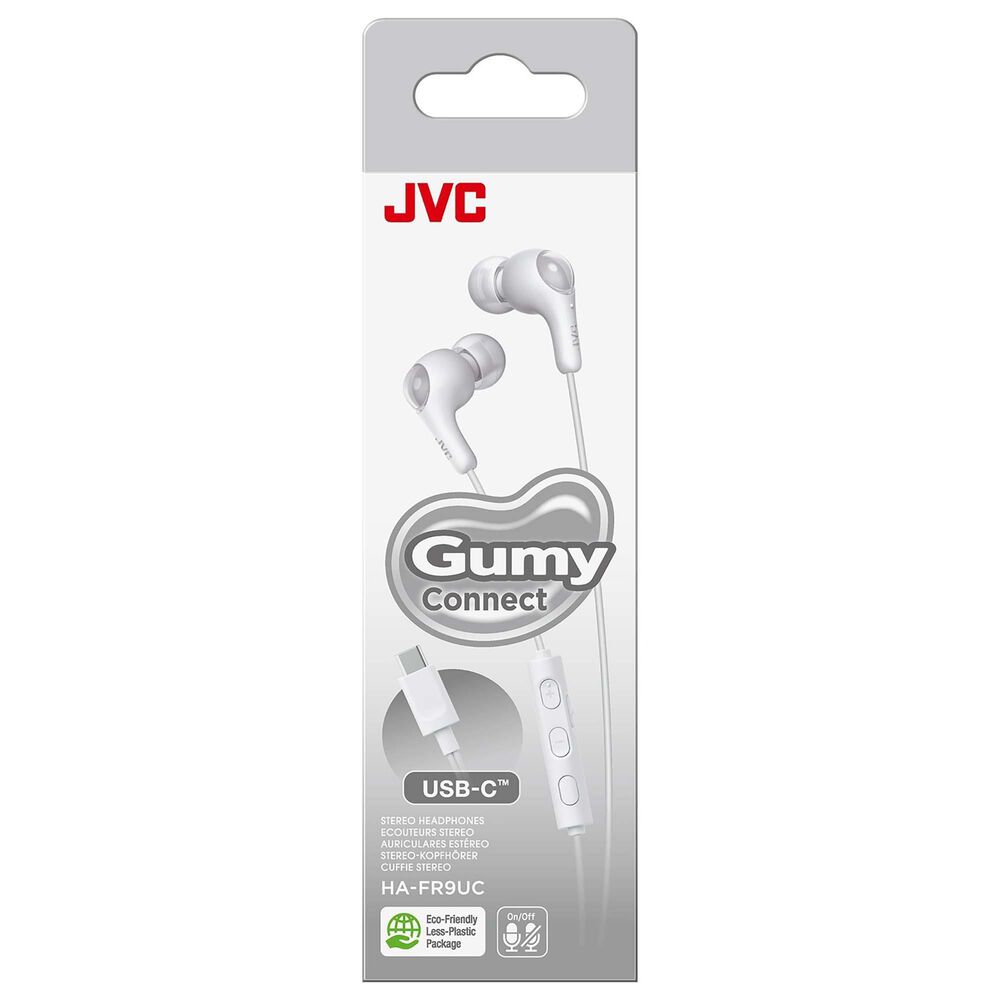 JVC Gumy Connect USB-C Wired Earbuds in Coconut White, , large