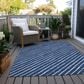 Dalyn Rug Company Wonderland WN27 5" x 7"6" Navy Indoor/Outdoor Area Rug, , large