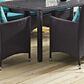 Modway Convene 82" Outdoor Patio Dining Table in Espresso, , large