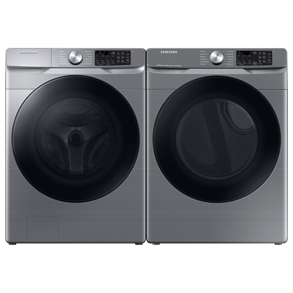 Samsung 7.5 Cu. Ft. Capacity Gas Dryer with Steam in Platinum, , large