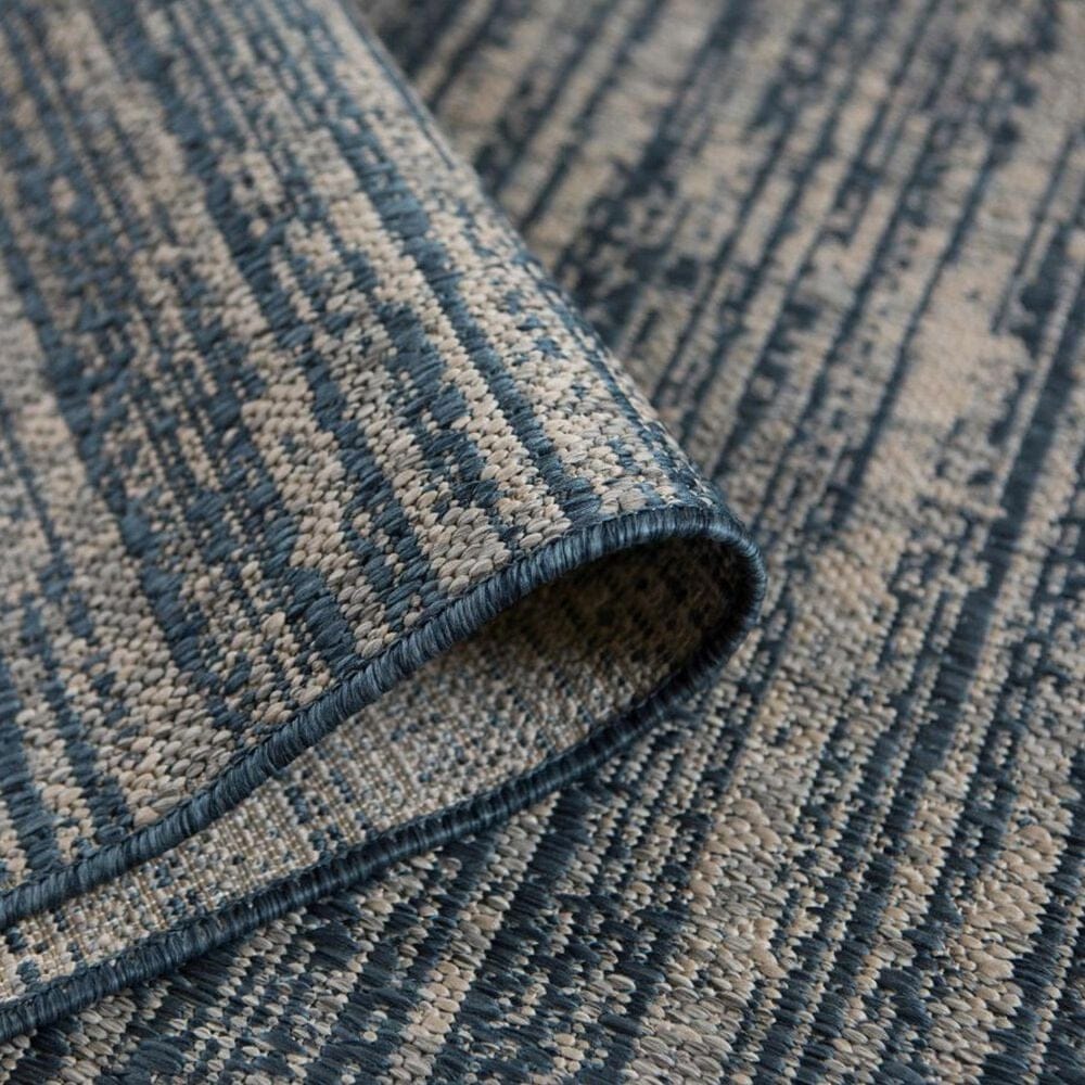 Amer Rugs Maryland Striped 2&#39; x 3&#39; Blue Area Rug, , large
