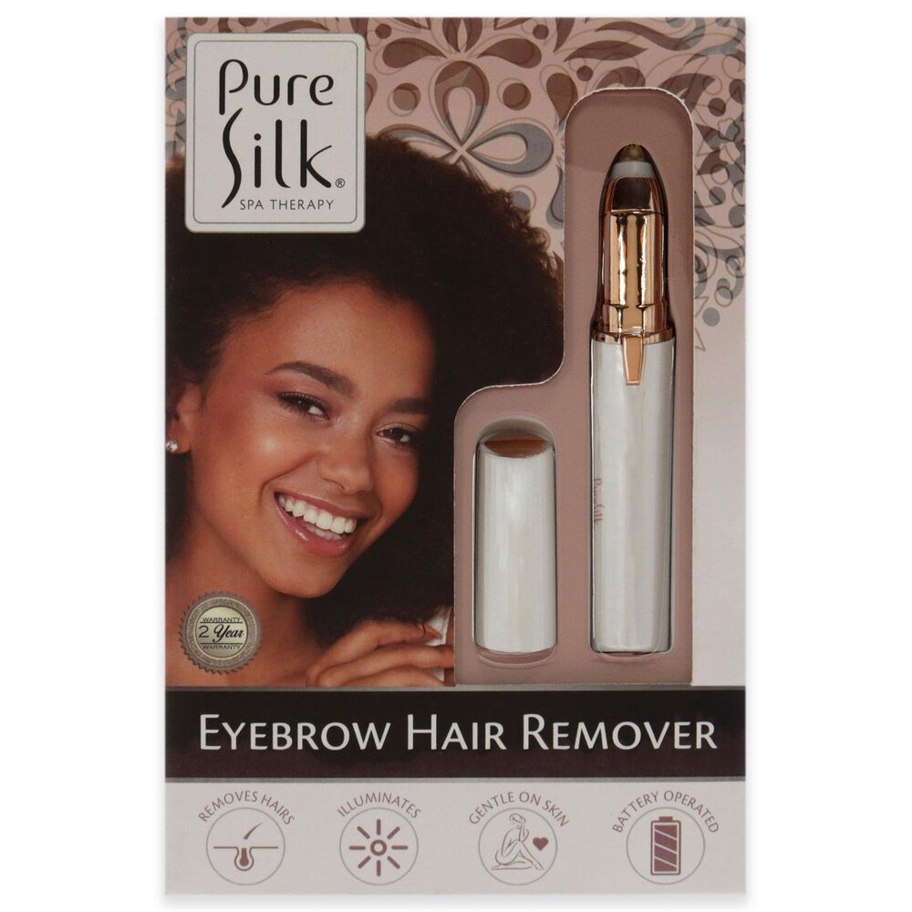 PureSilk EyeBrow Hair Remover in White, , large