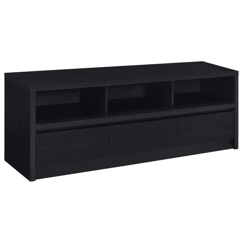 Coaster Rutland 59" TV Stand Media Console in Black, , large