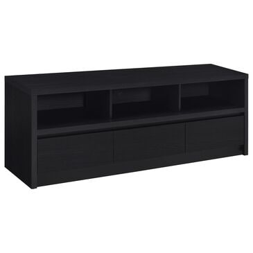 Coaster Rutland 59" TV Stand Media Console in Black, , large