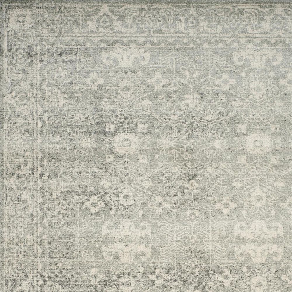 Safavieh Evoke EVK270Z 2&#39;2&quot; x 4&#39; Silver and Ivory Scatter Rug, , large