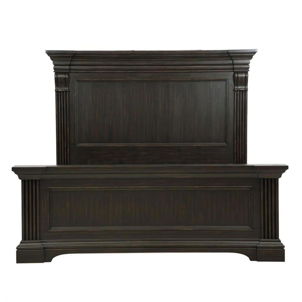 Chapel Hill Caldwell Queen Bed Panel in Dark Expresso, , large
