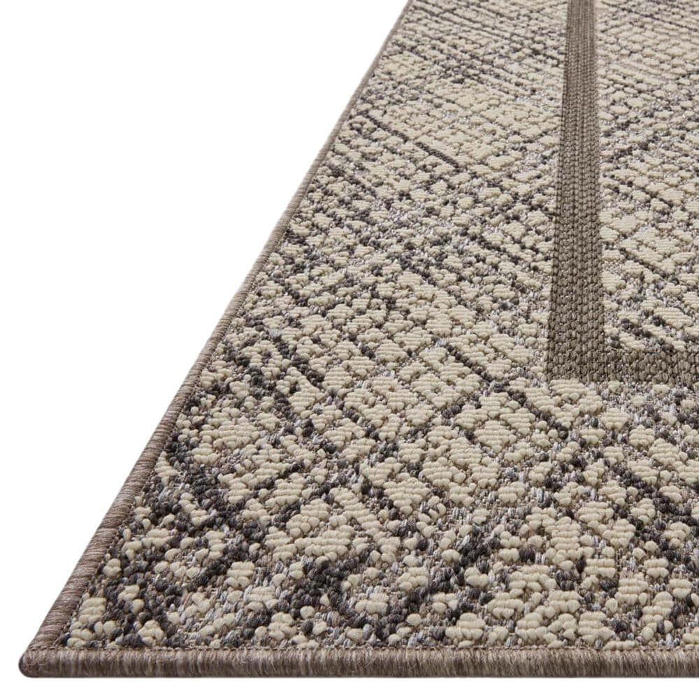 Loloi II Rainier 2&#39;2&quot; x 3&#39;9&quot; Ivory and Charcoal Area Rug, , large