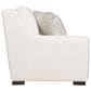 Bernhardt Germain Stationary Loveseat in White and Cream, , large