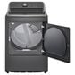 LG 4.1 Cu. Ft. Top Load Washer and 7.3 Cu. Ft. Gas Dryer Laundry Pair in Monochrome Grey, , large