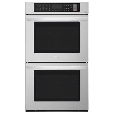 LG 30" Electric Double Wall Oven in Stainless Steel, , large