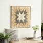 Maple and Jade 30" x 30" Southwest Abstract Wall Decor in Brown, White and Gray, , large