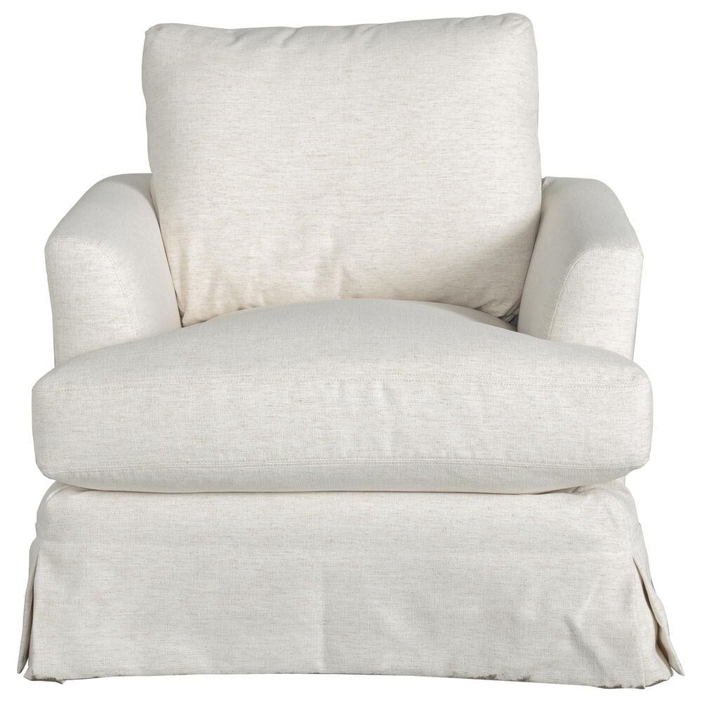 Aurora Furnishings Nomad Swivel Chair in Snow, , large