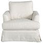 Aurora Furnishings Nomad Swivel Chair in Snow, , large