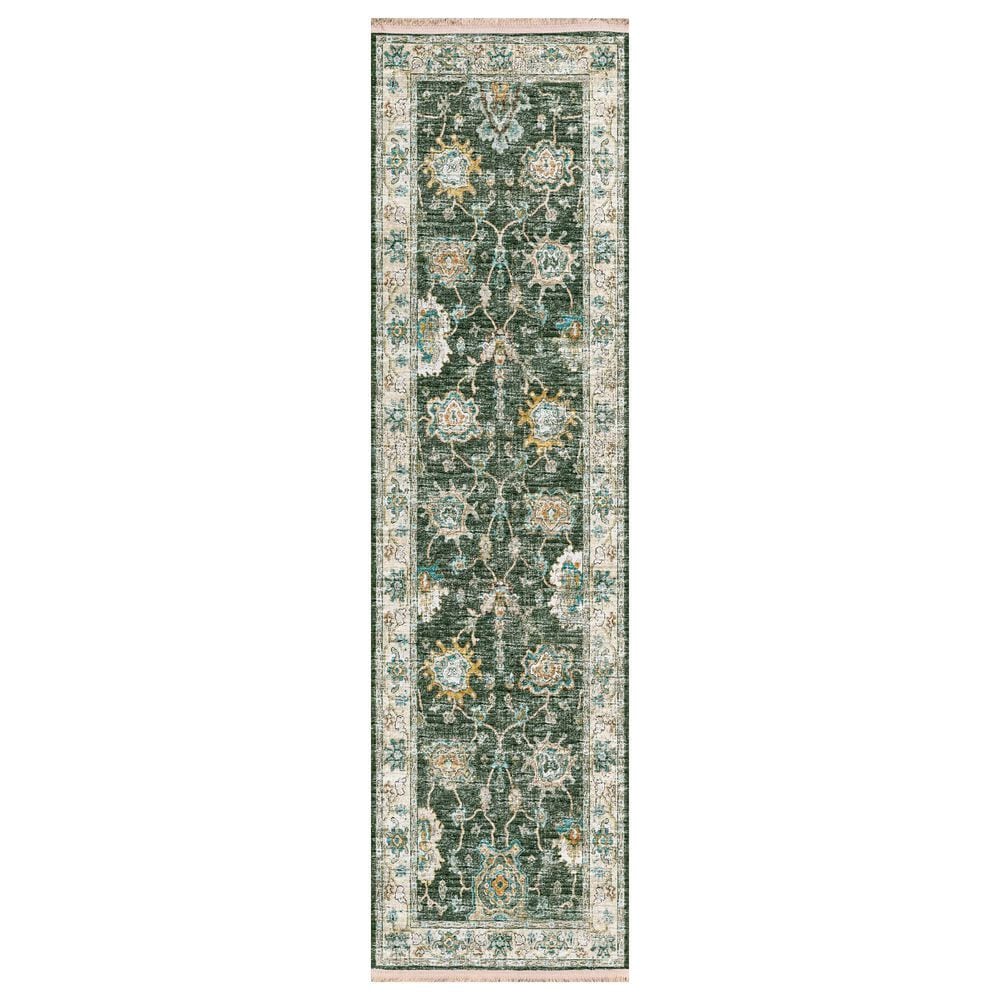 Dalyn Rug Company Marbella 2"3" x 7"6" Olive Runner, , large