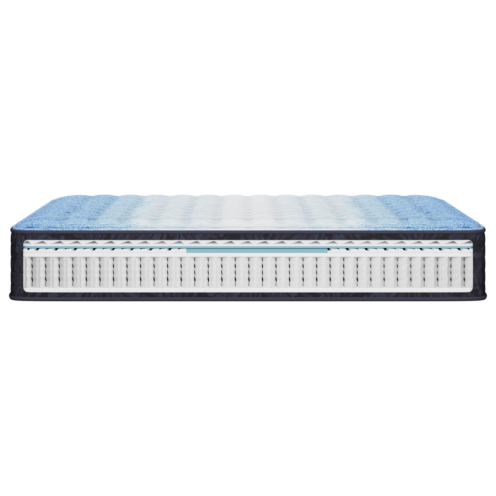 Serta Brecon Firm Queen Mattress with High Profile Box Spring