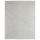 Feizy Wallace WAL8A41F Gray 5" x 8" Area Rug, , large