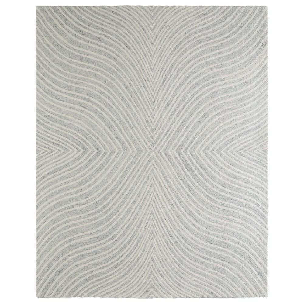 Feizy Wallace WAL8A41F Gray 5" x 8" Area Rug, , large