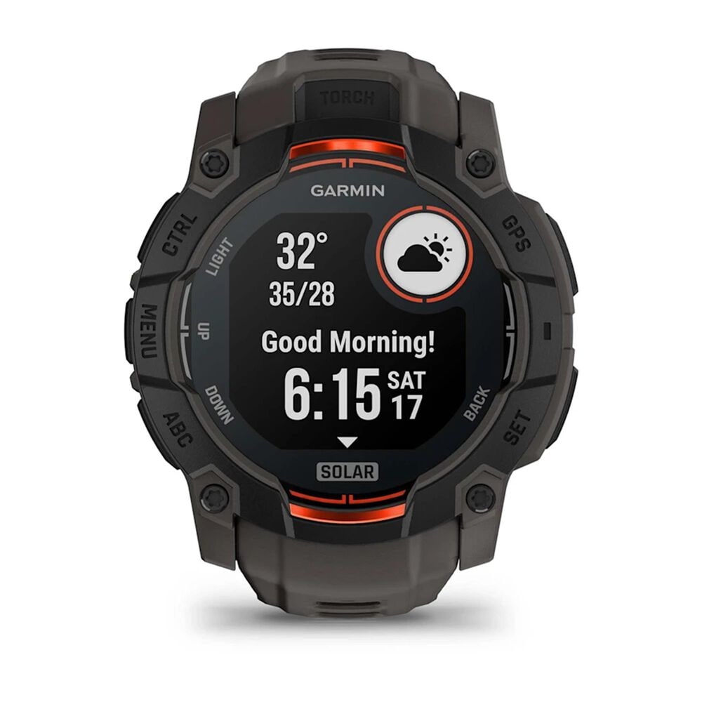 Garmin Instinct 3 50mm Solar Black/Charcoal, , large
