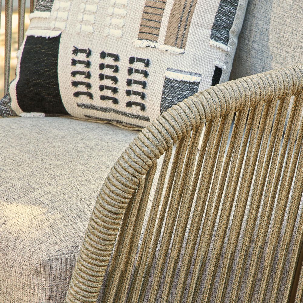 Ashley Swiss Valley Patio Lounge Chair in Beige &#40;Set of 2&#41;, , large