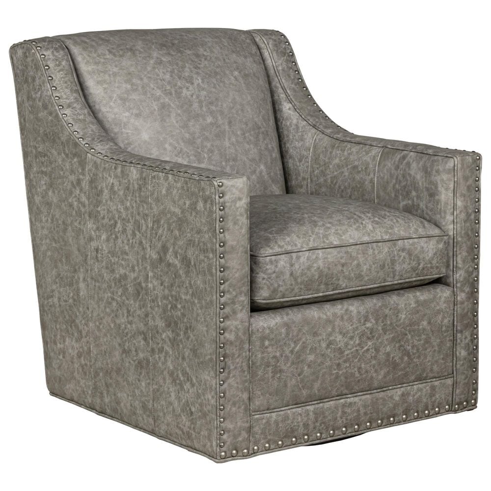 Lexington Furniture Barrier Swivel Chair in Grey, , large