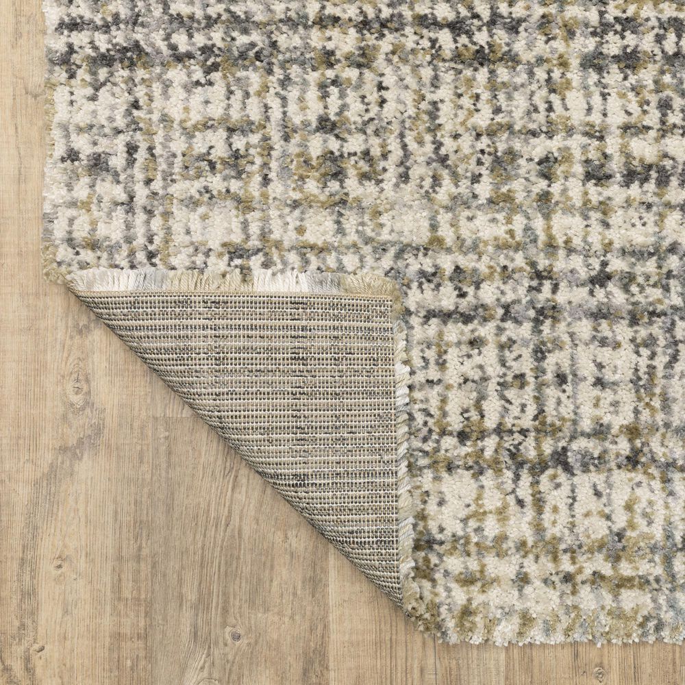 Oriental Weavers Aspen 2877B Ivory and Gold 6'7" x 9'6" Area Rug, , large