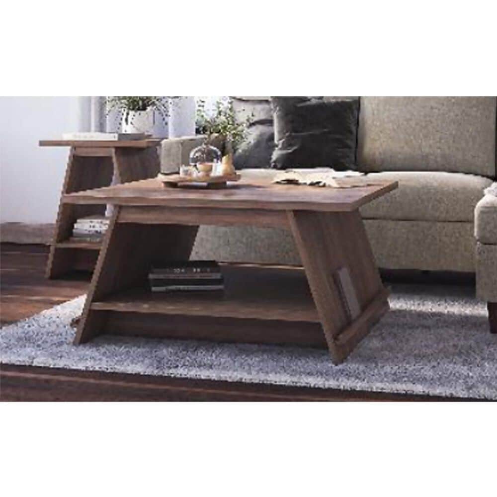 DHP Danton A-Frame Coffee Table in Walnut, , large