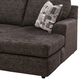 Ashley Coralene 2-Piece Right-Facing Sectional with Chaise in Onyx, , large