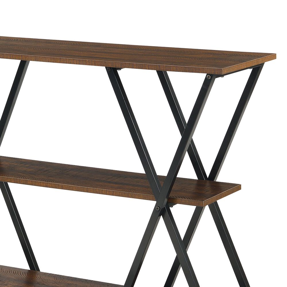 Carolina Chair and Table Dowell Console Table in Elm and Black, , large