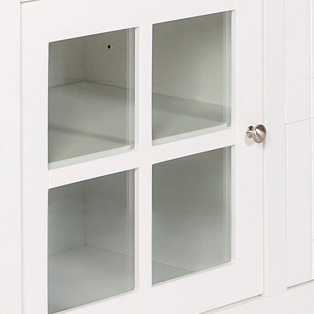 Walker Edison 52&quot; TV Stand in White, , large