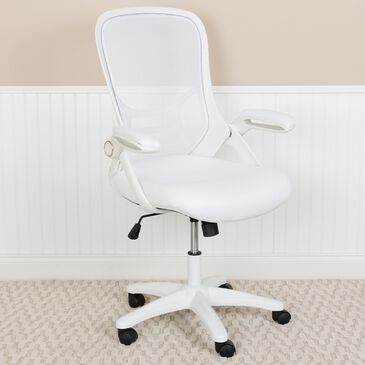 Flash Furniture Jaelyn Office Chair in White, , large