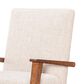 Legacy Classic Furn Direct Shp Fenmore Upholstered Arm Chair in Mocha and Distressed Cherry, , large