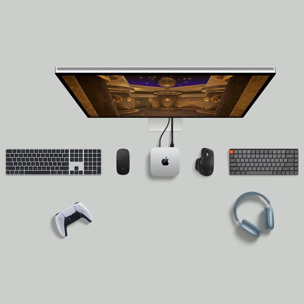 Apple Mac Mini Desktop - M4 Chip - 10 Core - 32GB RAM - 512GB SSD in Silver, , large