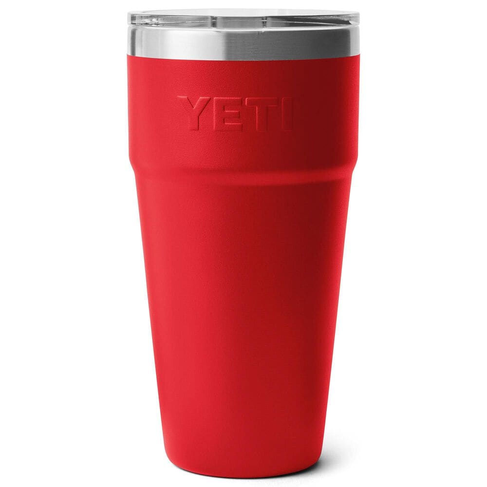 YETI Rambler 30 Oz Stackable Cup with MagSlider Lid in Rescue Red, , large