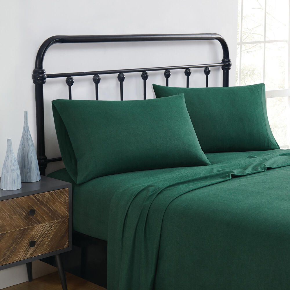 Pem America 4-Piece Full Sheet Set in Green, , large