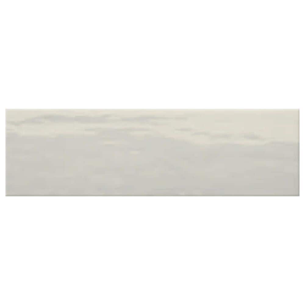 Herregan Brooklyn Oyster 3" x 10" Ceramic Wall Tile, , large