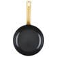 Faber Forged Induction 8.25" Ceramic Nonstick Frying Pan in Black and Gold, , large