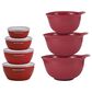 KitchenAid 7-Piece Mixing and Prep Bowl Set in Red, , large