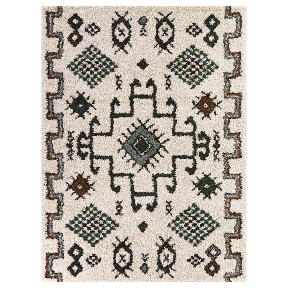 Balta Rugs Stella Felipe Green 5"3" x 7" Area Rug, , large