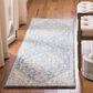 Safavieh Micro-Loop MLP503M 2"3" x 11" Blue and Ivory Runner, , large