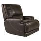 Sienna Designs Leather Power Glider Recliner in Stampede Charcoal, , large